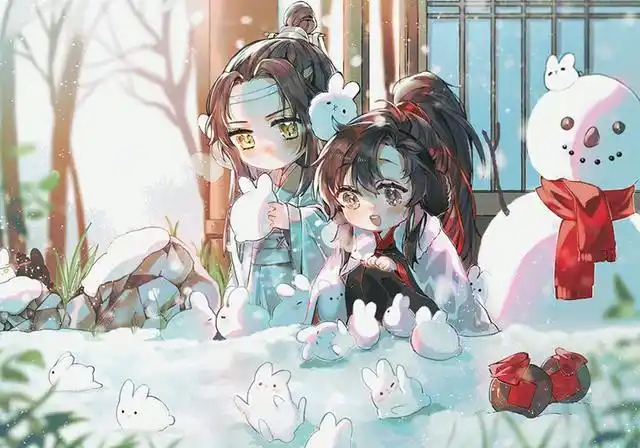 《魔道祖师》动画官博发新图,q版的蓝忘机来了,求一个定档时间