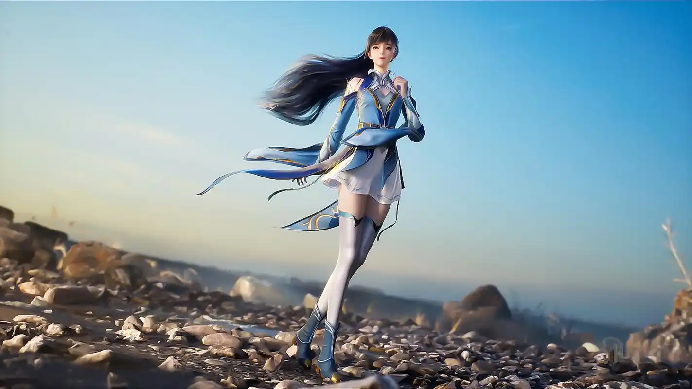 国漫女神|《斗罗大陆ii绝世唐门》唐雅高清动漫壁纸:新一代唐门门主