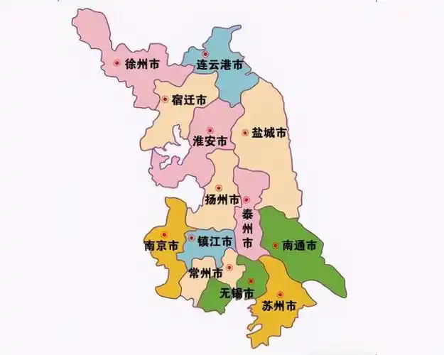 江苏,简称"苏",省会南京,位于中国大陆东部沿海中心,介于东经116°18