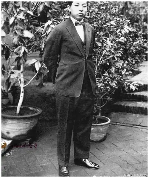 年轻时的少帅张学良,被视为民国四大美男子,看模样确实当之无愧.