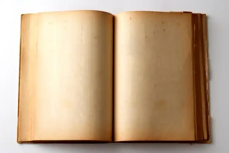 旧书显示两个空白页系列图片素材_id:vcg41157287016-vcg.com