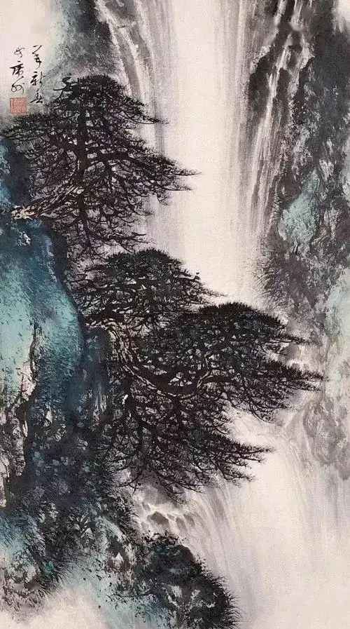 大师黎雄才高清精品山水画作品欣赏