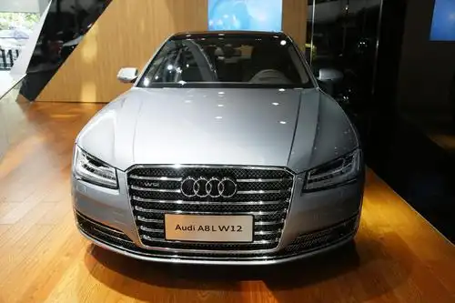 奥迪a8l w12,价值256.8万元超豪华车,车展实拍!