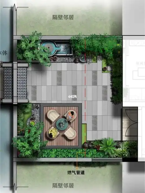 庭院景观设计景观平面图