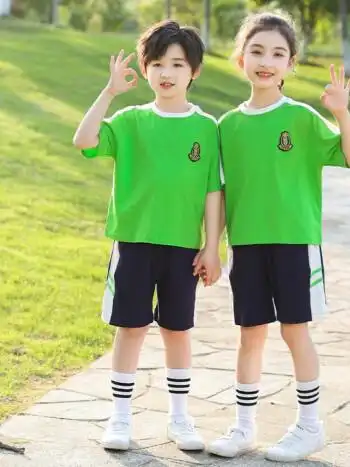 巴拉巴拉旗下badibadi小学生校服套装夏装幼儿园园服短袖夏季儿童班服