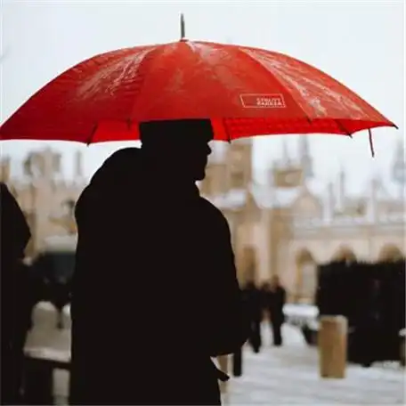 快手头像大全雨中撑着雨伞的图片