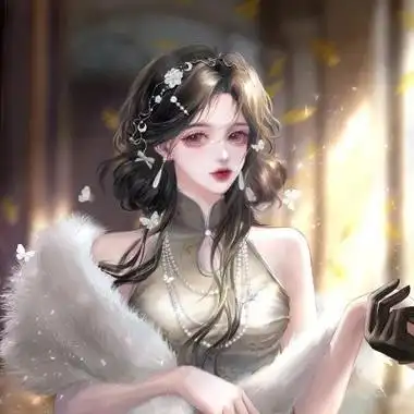 民国风情侣头像动漫一男一女惊艳图片