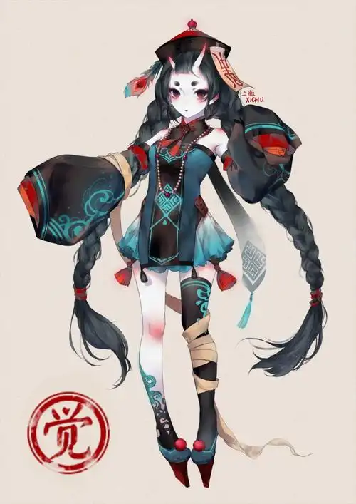 可怕又可爱的僵尸娘插画壁纸特辑