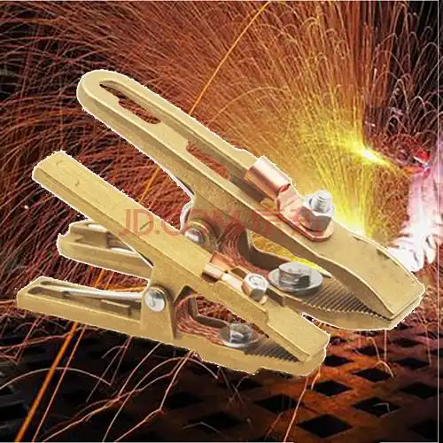 加厚全铜300/400/500/800a地线夹氩弧焊机接纯铜电焊搭铁夹子 sy-300a