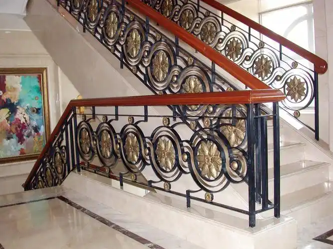 供应铁艺楼梯 栏杆