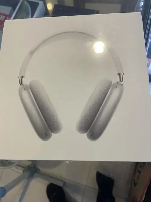 苹果蓝牙耳机airpodsmax全新原封银色的3180