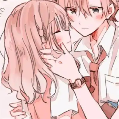 高质量最甜情侣头像动漫