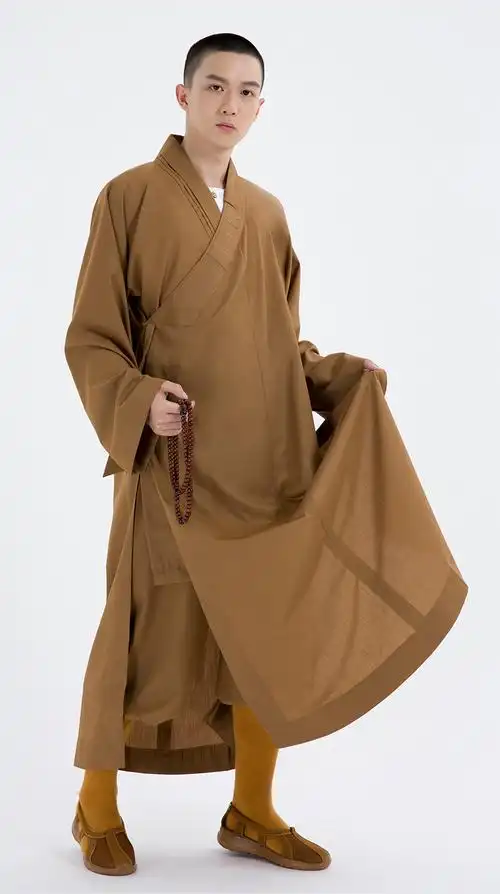 出家人和尚的衣服长褂僧服长衫僧衣大褂夏季薄款僧袍佛教男女和尚服