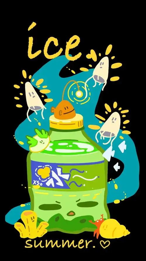 夏日雪碧鱼大海qwq