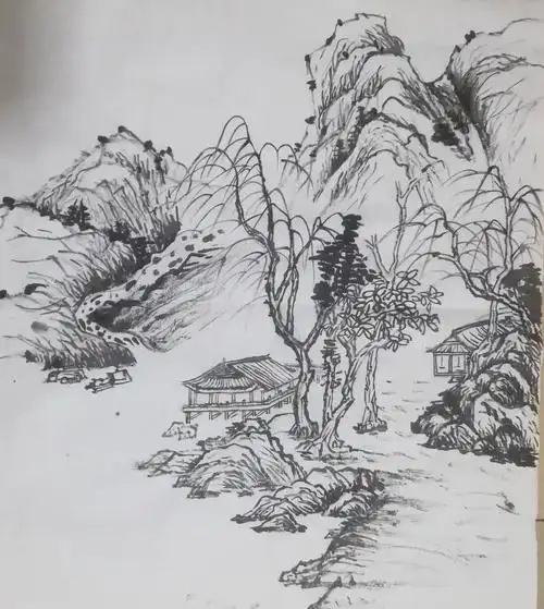 山水画作业