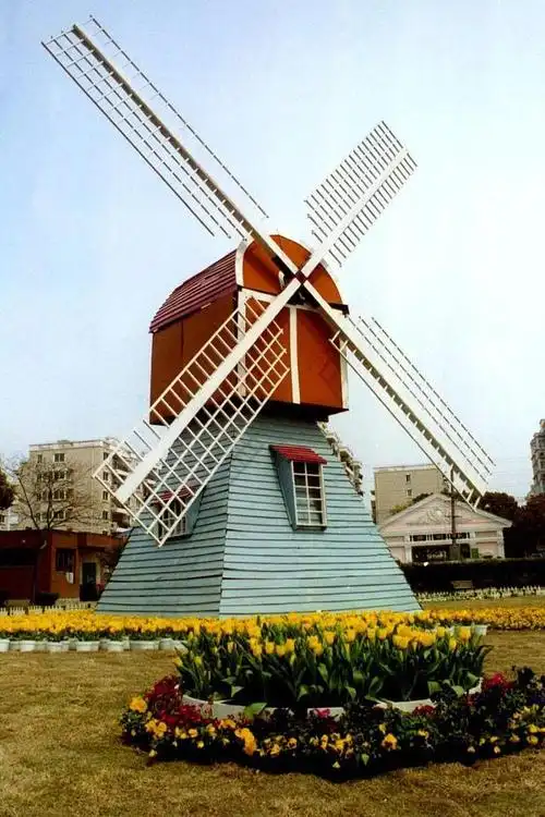 最美荷兰风车