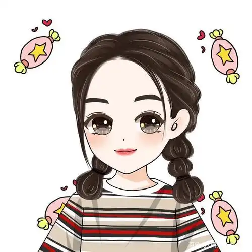 萌萌大眼手绘头像超可爱个人专属卡通形象