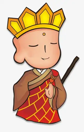 元素》,在整个配色上使用多种颜色作为基础色调,设计了穿袈裟的唐僧