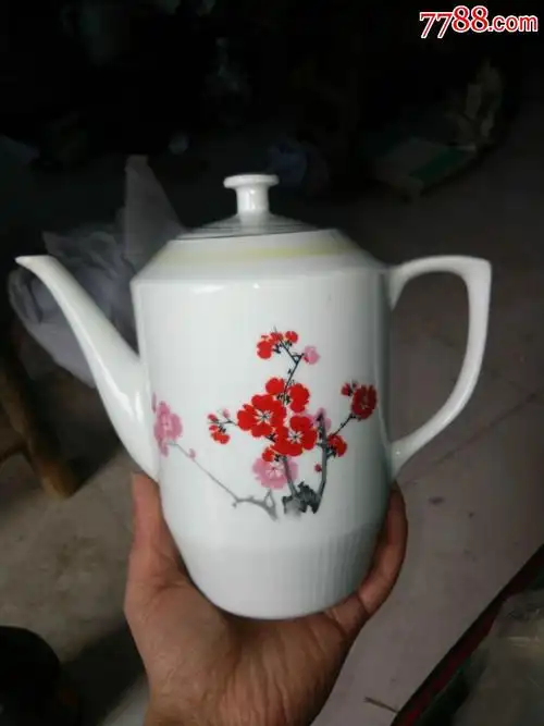 80年代梅花茶壶
