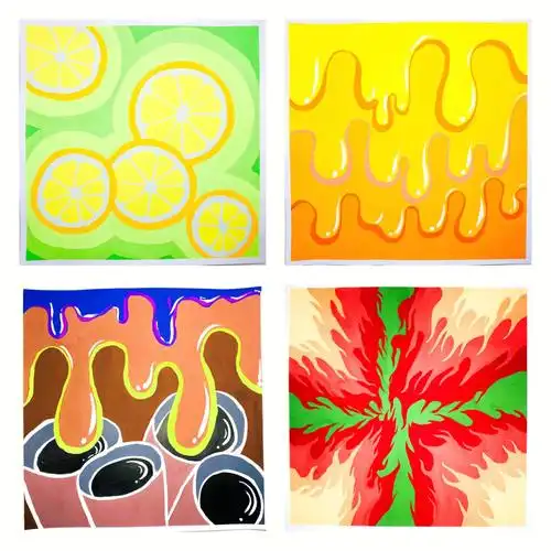 视传色彩构成纯度明度推移冷暖酸甜苦辣78