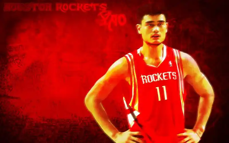 nba世界篮球巨星姚明高清壁纸