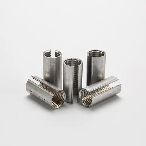 电力金具专用螺纹套管钢丝绳接头穿刺线夹数控车床机加工