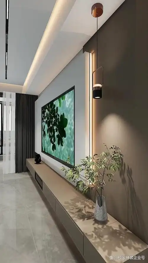 避开"易过时"元素,电视背景墙这样装,更大气实用