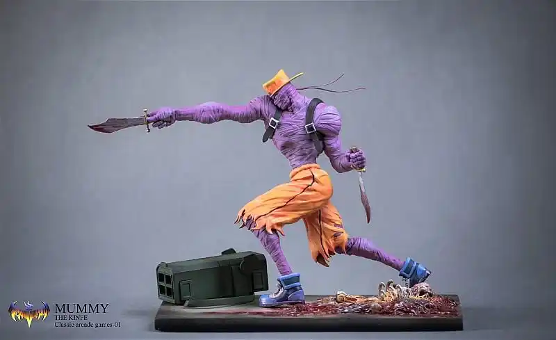 toysevolution工作室街机游戏系列第一名将老大木乃伊手办