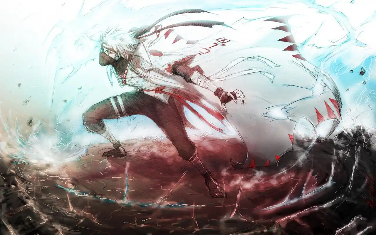 《火影忍者》旗木卡卡西动漫壁纸高清大图预览1920x1080_卡通动漫下载