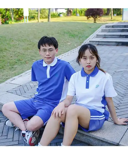 深圳中学校服夏季装运动服男女套装中学生全套统一初高中纯棉校服