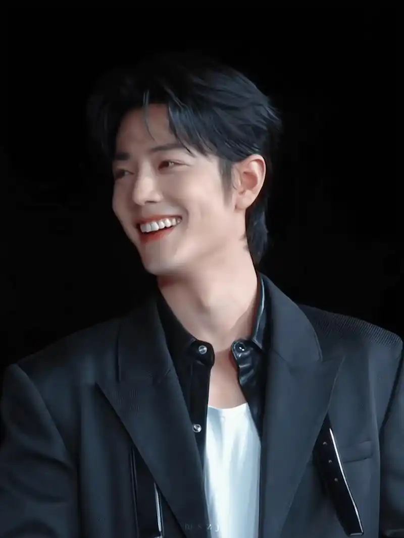 肖战的笑容#  一笑倾城也不过如此,真真是甜到心坎里去了