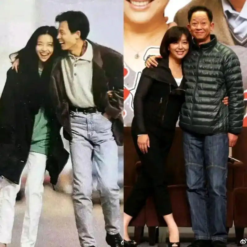 年轻时候的江珊王志文和现在的江珊王志文对比,不得不说年轻时候的