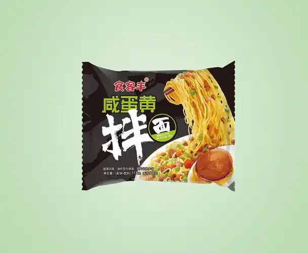 充满食欲感的方便面包装设计