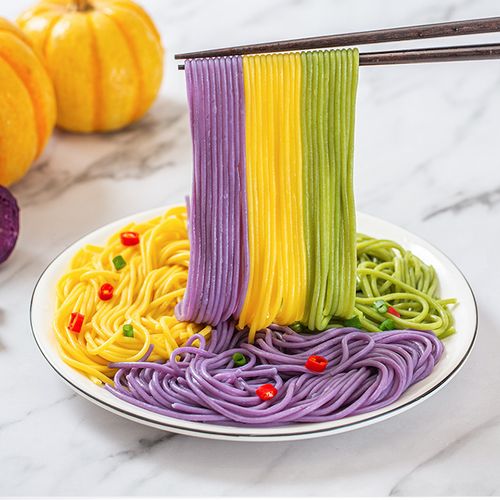 一面五谷蔬菜面生鲜面杂粮紫薯拉面粗粮面火锅面条大全各种各样