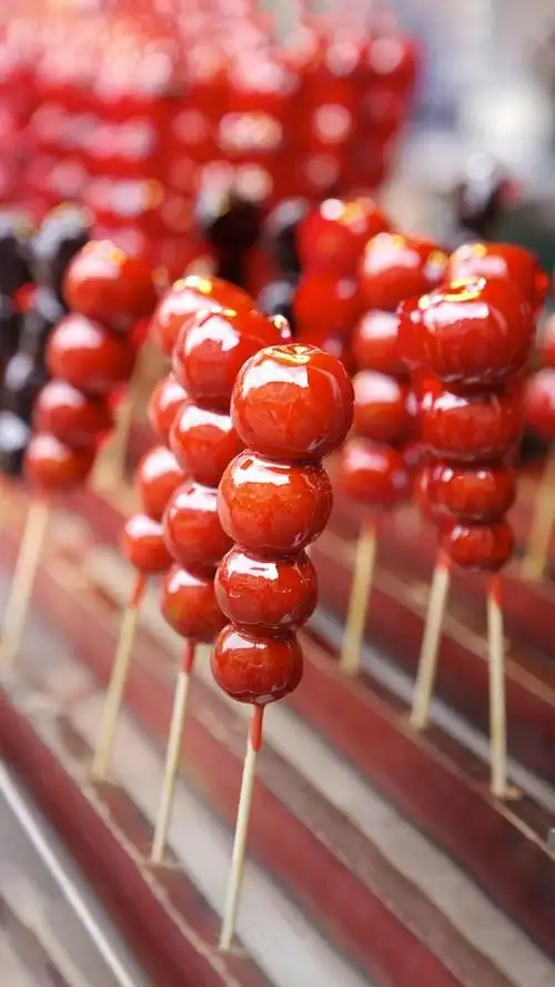 冰糖葫芦高清摄影图片
