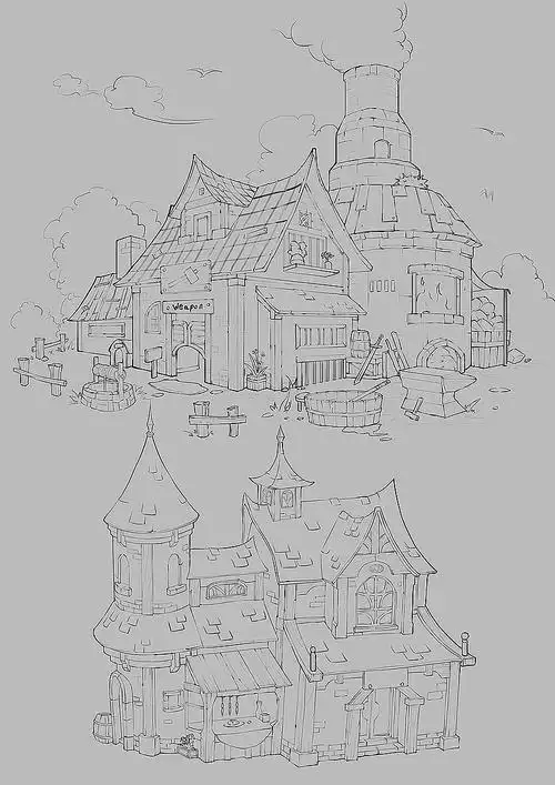 场景原画作品|插画|游戏原画|qq429894001 - 原创作品 - 站酷 (zcool)