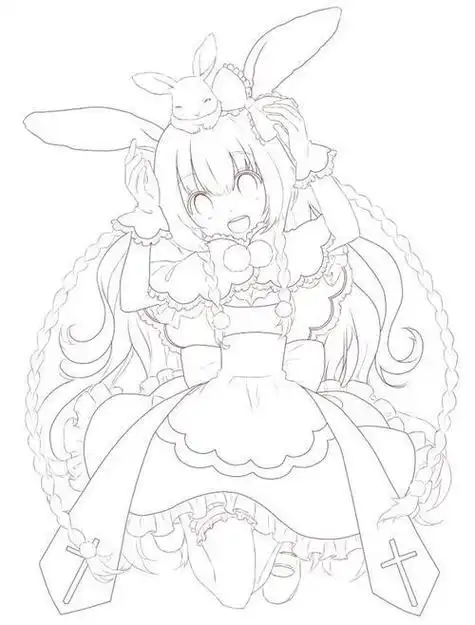 动漫人物简笔画生 简笔画图片大全-普车都