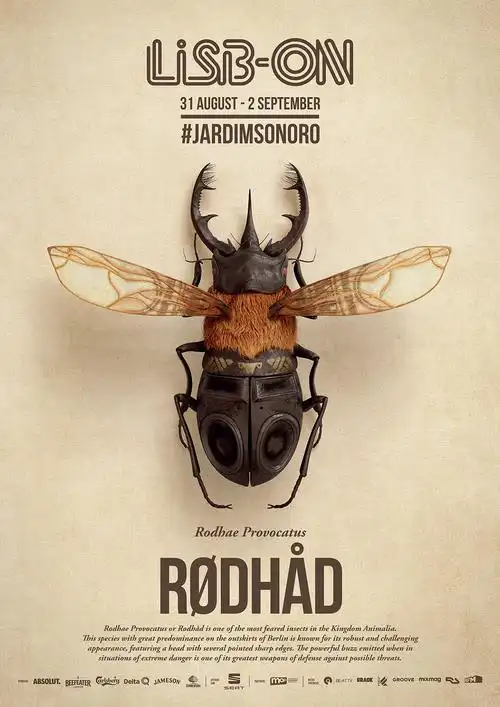 葡萄牙lisb-on音乐节系列创意海报欣赏