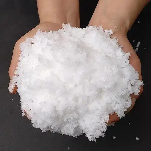50克水变雪人造雪仿真雪花场景圣诞假雪魔术道具史莱姆材料
