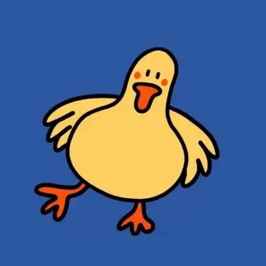 小黄鸭情侣头像两张高清可爱呆萌的小黄鸭情侣头像一左一右图片