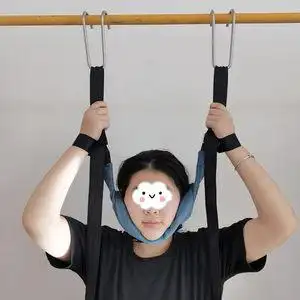 颈椎牵引带吊带颈椎单杠悬挂家用牵引带颈部吊脖子拉伸器悬吊神器