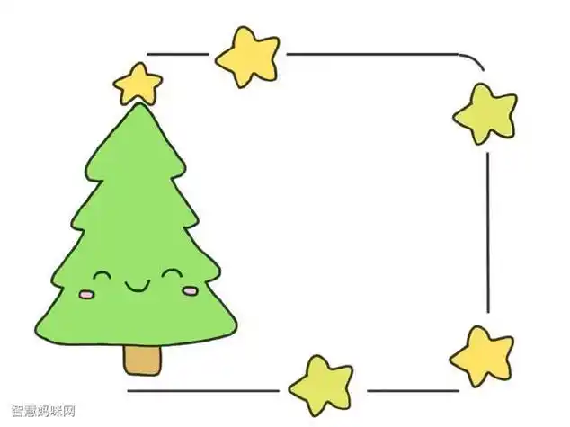 简笔画边框大全素材手抄报边框手抄报