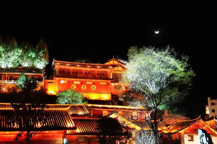 【丽江夜色摄影图片】大研古城风光摄影_meltaway_太平洋电脑网摄影