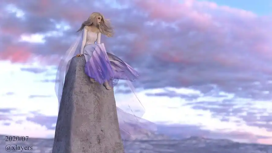 冰雪女王艾莎真人都难以cos3d建模才能实现100还原