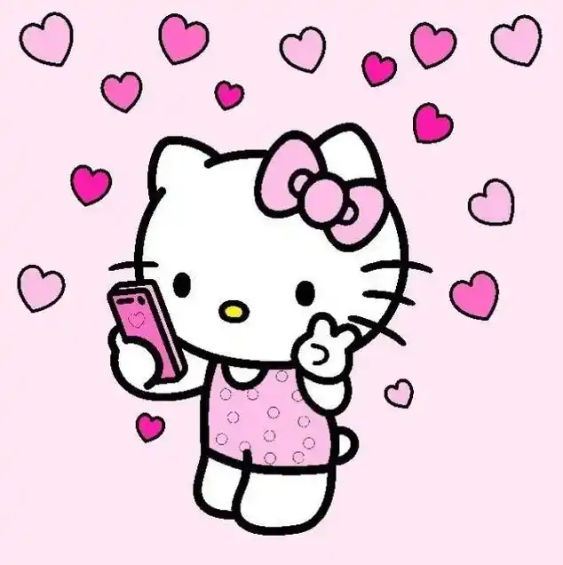 粉红凯蒂猫可爱来袭.#三丽鸥 #凯蒂猫 #hellokitt - 抖音