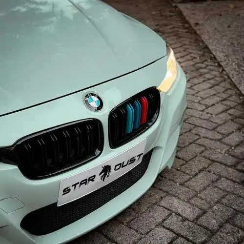 宝马改马卡龙月光玉,真的美!绝美!