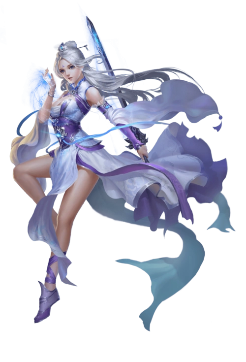 角色素材灵动与古韵的古风角色原画素材