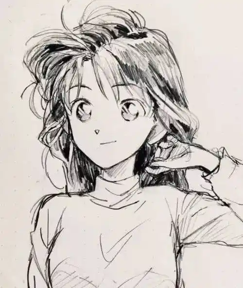 有一个绘画大佬根据工藤静香的模样描绘出了初期的小兰,立刻