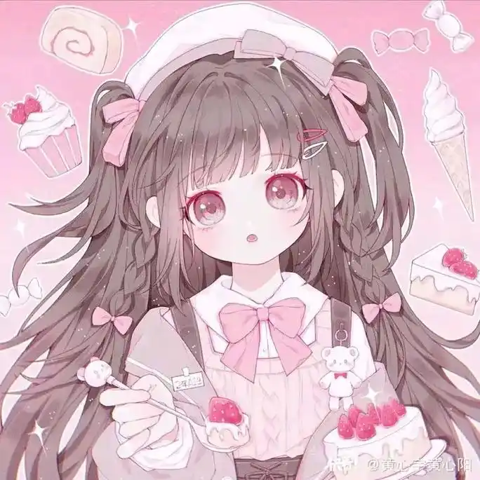 #二次元 #可爱头像女卡通呆萌 #二次元 #送你一张壁纸 , - 抖音