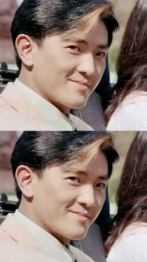 郑伊健陈浩南浩南哥短发有点帅呀